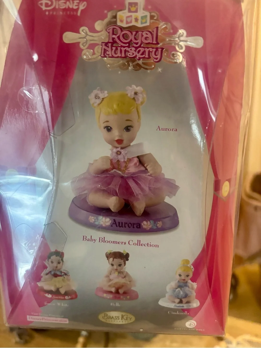 Disney Aurora Nursery 2006 porcelain doll. New in box! Vintage!